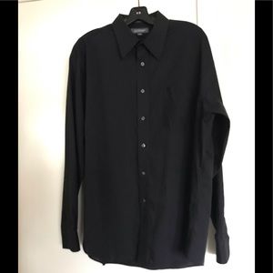 Croft &barrow , WRINKLE -RESISTANT size 17 34/35 men’s  button down dress shirt